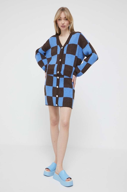 Stine Goya spódnica z domieszką wełny SG4815 multicolor SS23