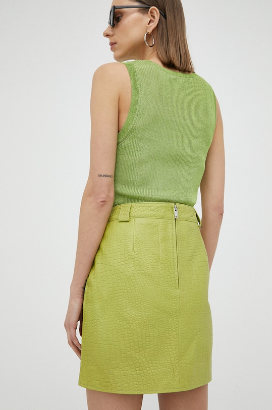 Îmbrăcăminte Gestuz fusta de piele SerinaGZ HW 10907015 verde