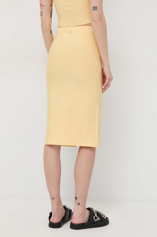 Sukně Patrizia Pepe 2G0899.K095 žlutá SS23