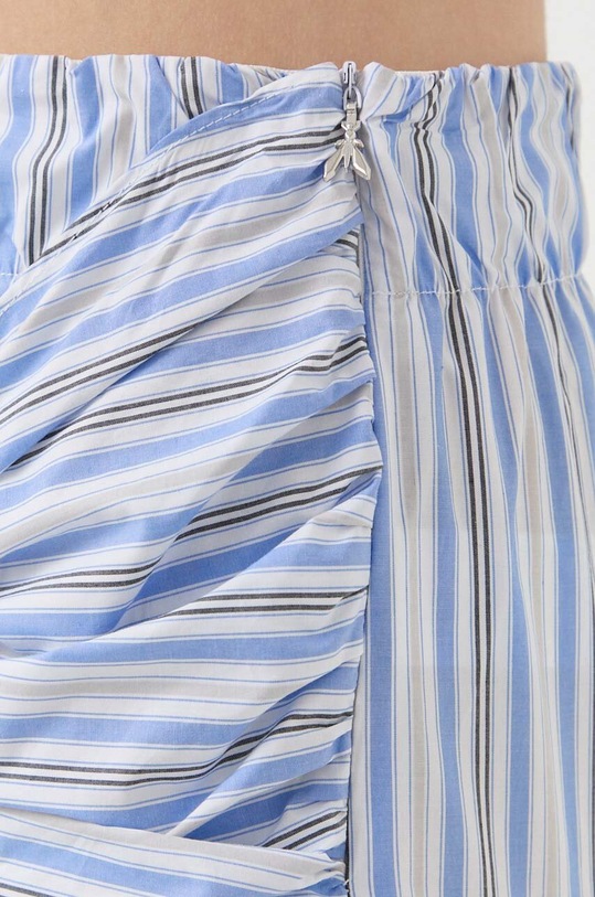 Βαμβακερή φούστα Patrizia Pepe μπλε 2G0910.A286