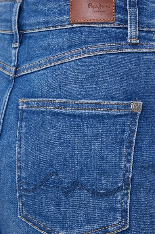 Τζιν φούστα Pepe Jeans Nikita σκούρο μπλε PL901007HQ7.000