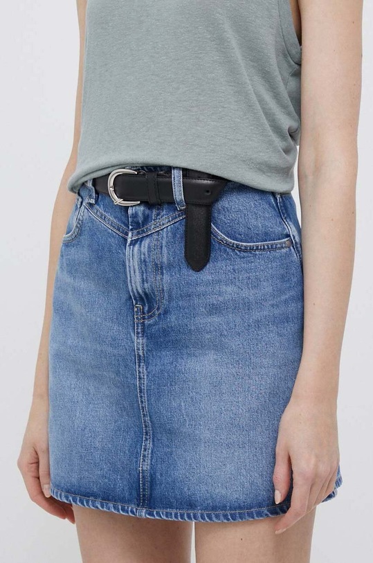 Дънкова пола Pepe Jeans Rachel памук син PL900979HQ6.000