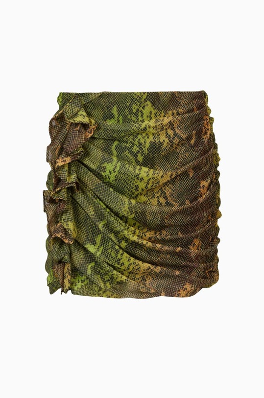 AllSaints spódnica GLORIA RAMONA SKIRT zielony WS063Y