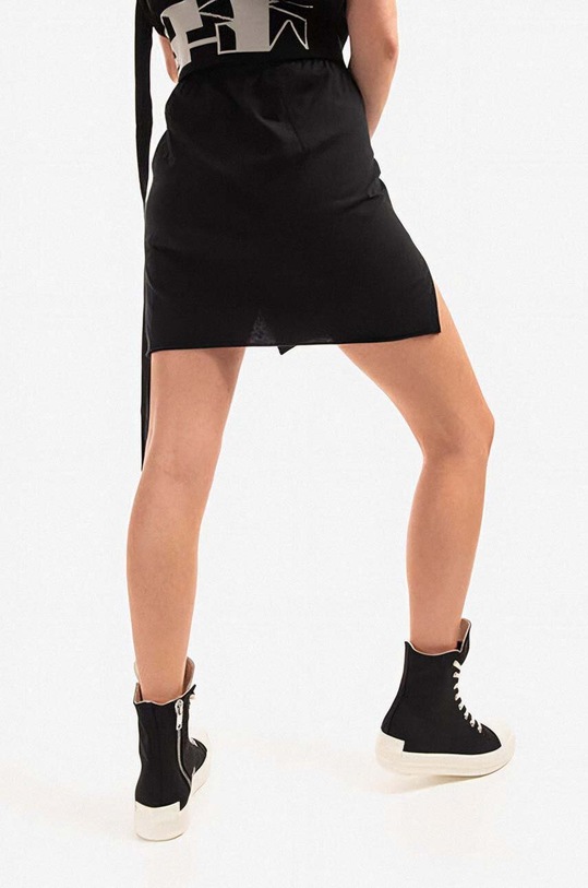Clothing Rick Owens cotton skirt DS01B7343 RNEP3 DS01B7343.RNEP3 black