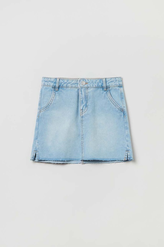 OVS fustă din denim pentru copii uni albastru 1707769.Girl.3.10years.