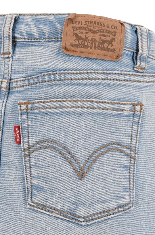 Levi's fustă din denim pentru copii albastru 4EG612