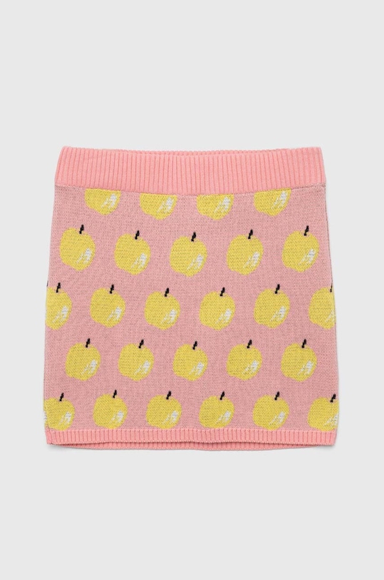 United Colors of Benetton spódnica bawełniana dziecięca 1094Q0008.G.SEASONAL różowy SS23