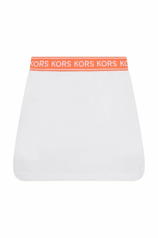 Michael Kors fusta din bumbac pentru copii R13117.156 alb SS23