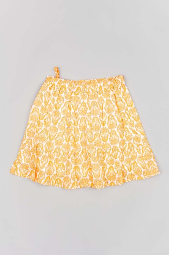 zippy spódnica bawełniana dziecięca ZKGAP0403.23008 pomarańczowy SS23