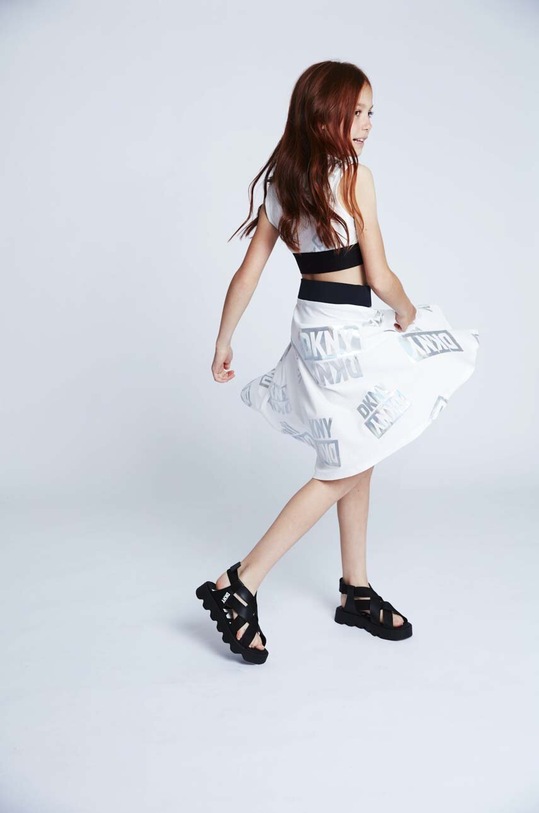 Детска пола Dkny D33609.128.149 бял