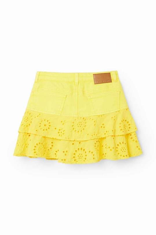 Fete Desigual fusta fete 23SGFD03 galben
