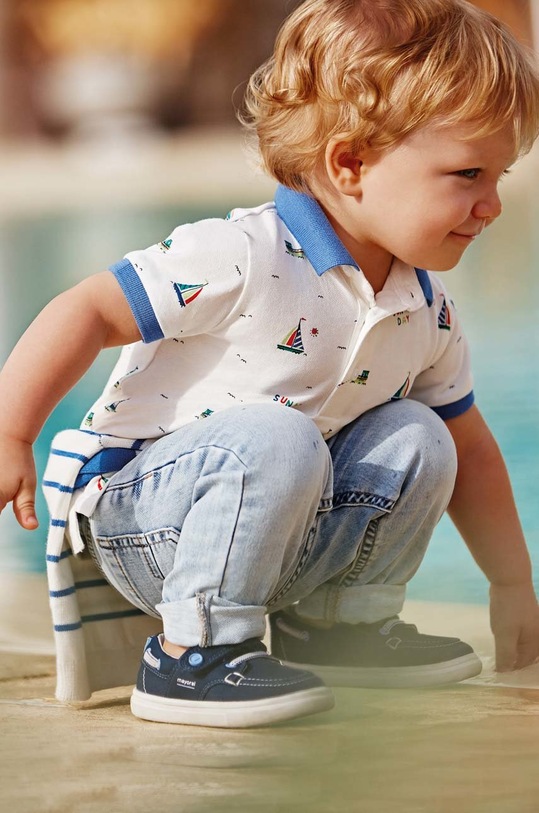 Mayoral jeansy niemowlęce niebieski 1518.3B.BABY