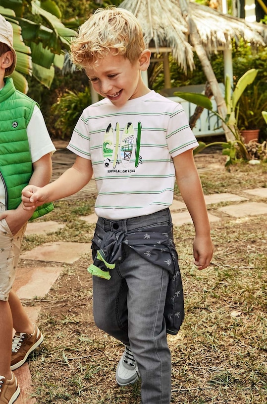 Dětské rifle Mayoral Planet friendly šedá 3519.5F.MINI