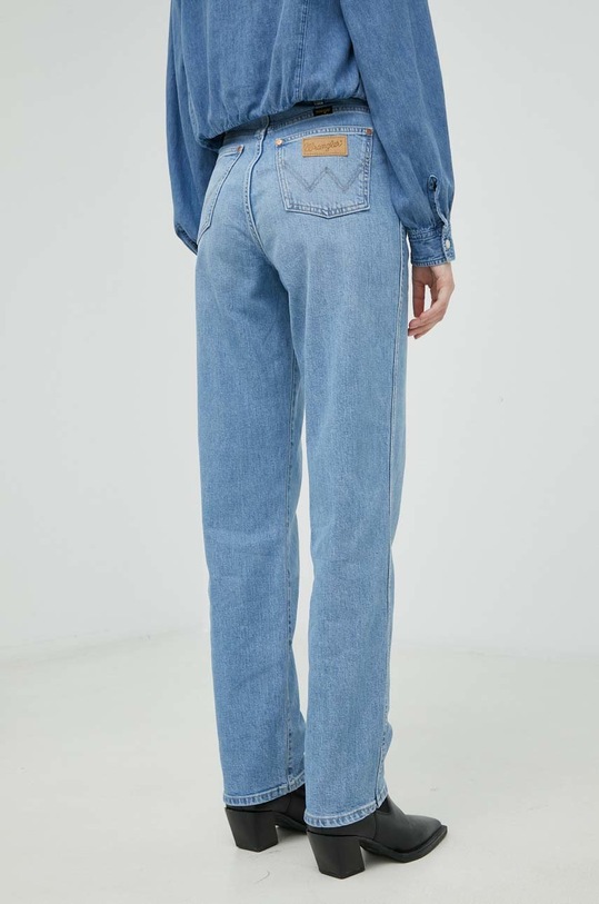 Odzież Wrangler jeansy Mom Straight Rhea W27M58Z19 niebieski