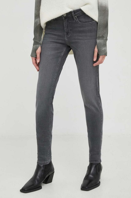 Lee jeansy Scarlett Washed Grey szary L526SXJP