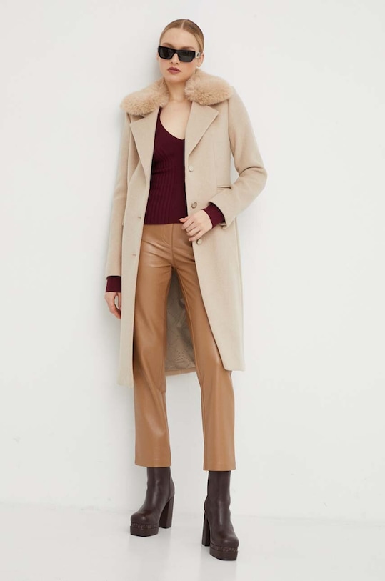 Παντελόνι Guess W3RA0M.WF8P0 καφέ AW23