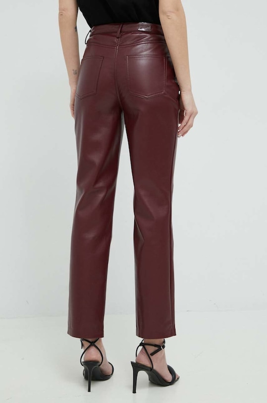 Odzież Guess spodnie KELLY W3RA0M.WF8P0 bordowy