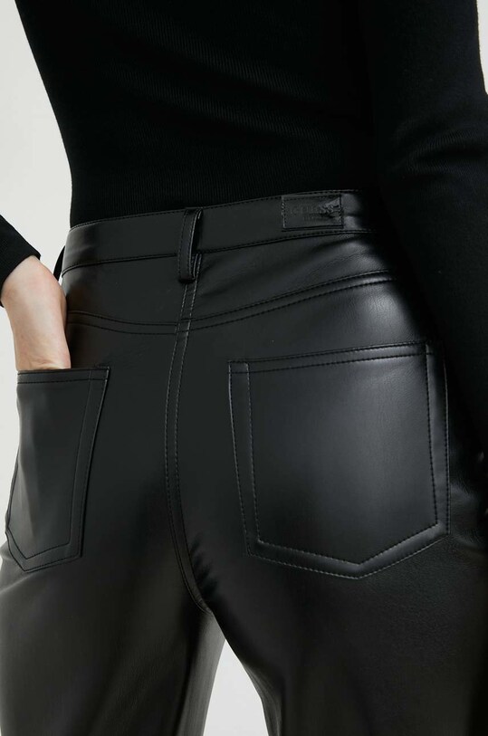 Guess pantaloni W3RA0M.WF8P0 negru
