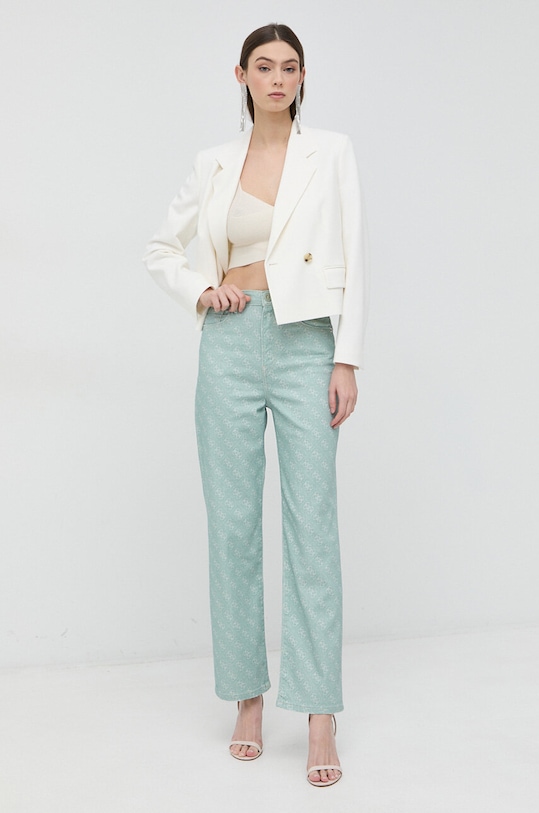 Guess jeansi W3RA32.WF5V3 verde SS23