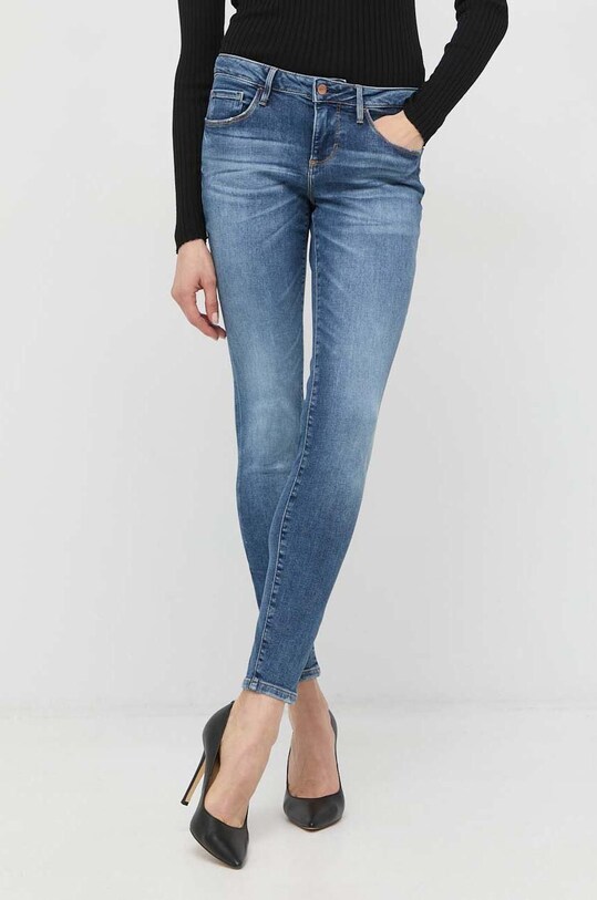 Guess jeansi Annette Planet friendly albastru W2YA99.D4Q02