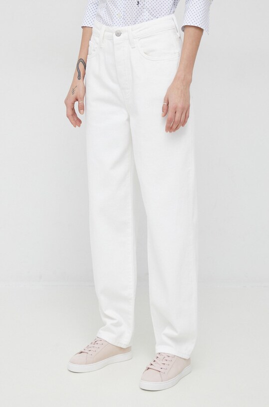 Tommy Hilfiger jeansy Planet friendly biały WW0WW37260.PPYX