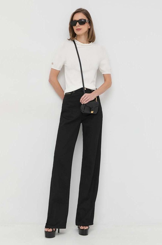 BOSS jeansy Marlene 50487744 czarny SS23