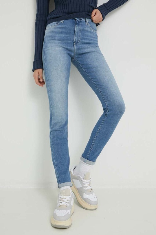 Džíny Tommy Jeans Sylvia modrá DW0DW14753.PPYX