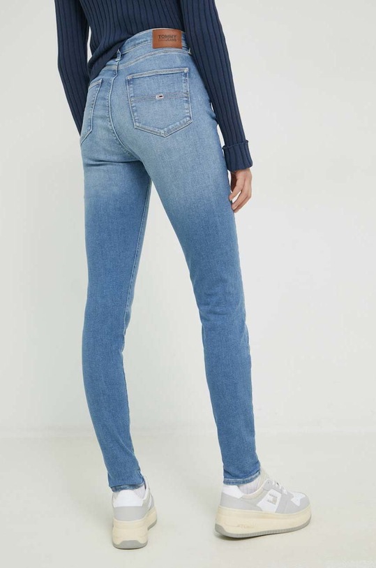 Oblečení Džíny Tommy Jeans Sylvia DW0DW14753.PPYX modrá