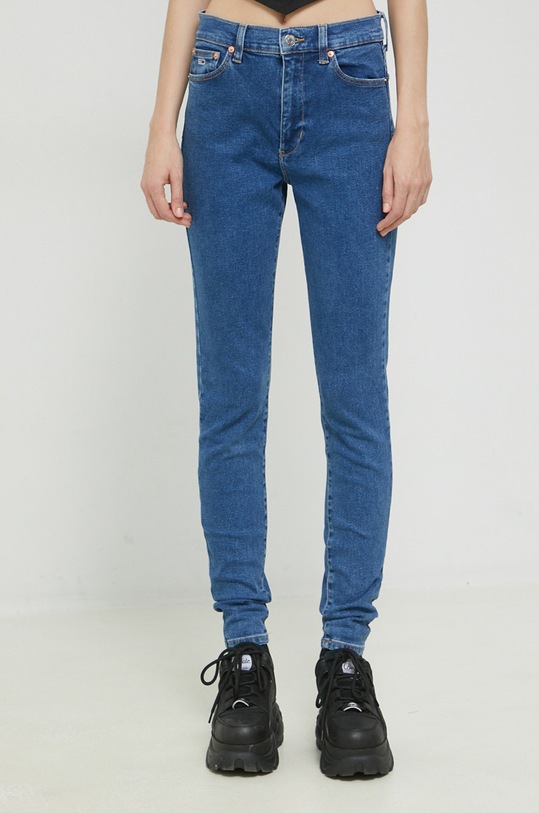 Tommy Jeans jeansi Sylvia albastru DW0DW14793.PPYX