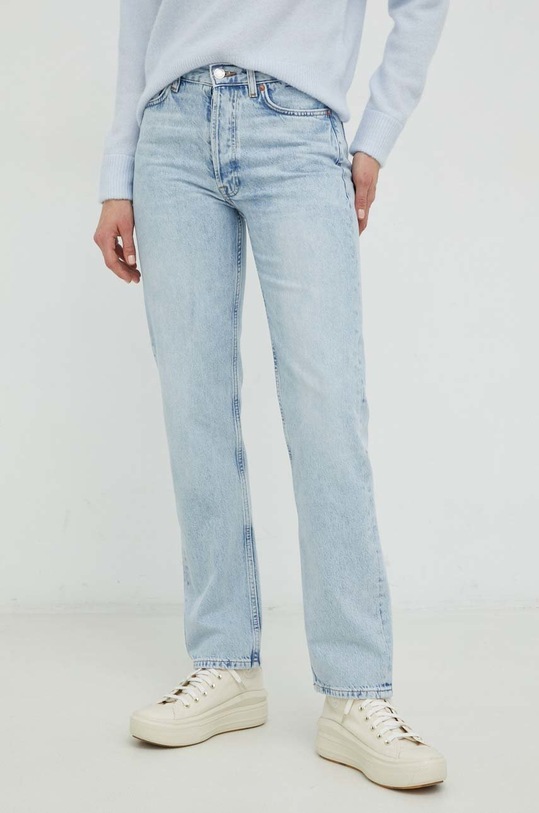 Samsoe Samsoe jeansi Susan Planet friendly albastru F22400110