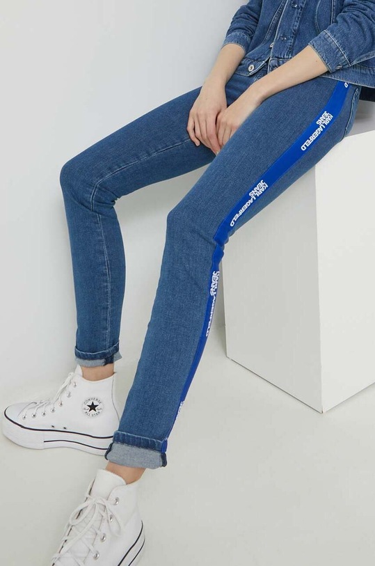 Karl Lagerfeld Jeans jeansy Planet friendly niebieski 231J1107