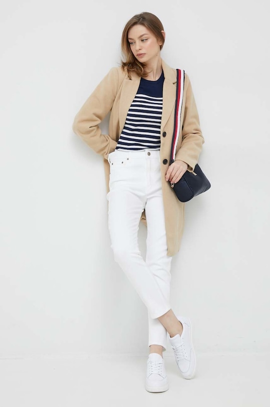 Lauren Ralph Lauren jeansy 200889767 biały SS23