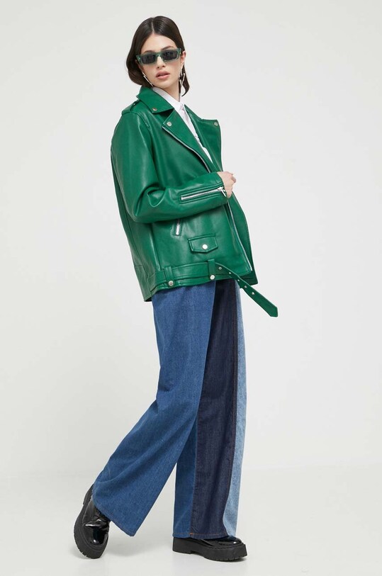 Love Moschino jeansy granatowy W.Q.490.80.T.365A