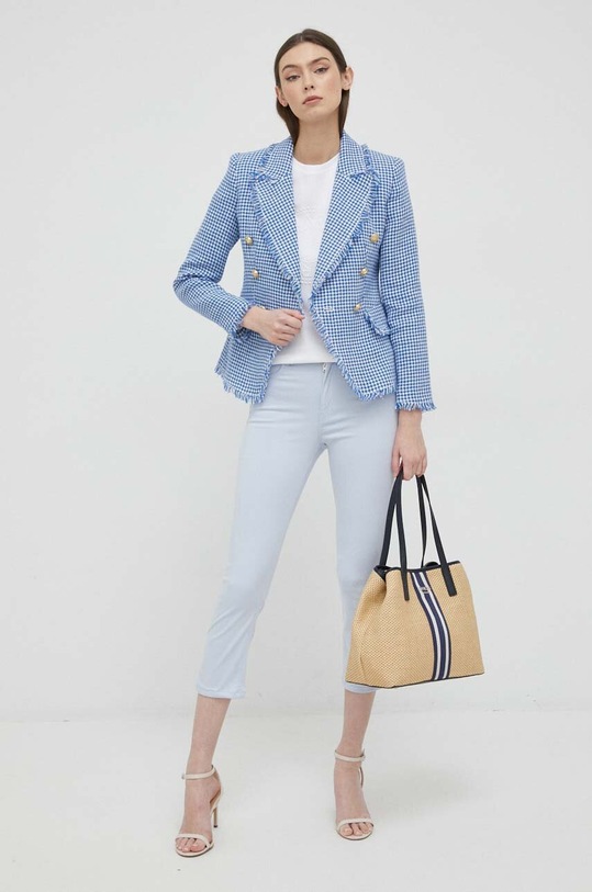 Παντελόνι Guess W3GA91.W93CE μπλε SS23