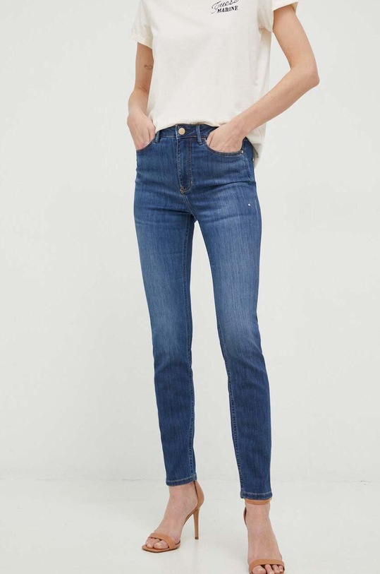 Odzież Guess jeansy W3GA46.D4K95 niebieski