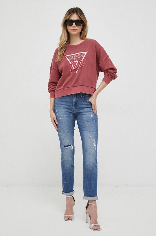 Guess jeansy W3GA16.D3ZT5 niebieski SS23