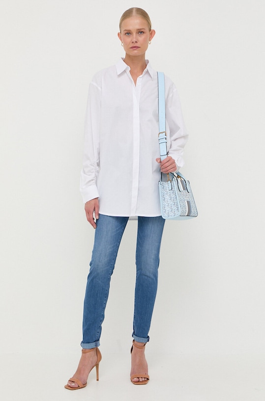 Guess jeansy W3GA35.D4K96 niebieski SS23