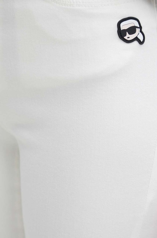 Karl Lagerfeld jeansy beżowy 230W1110