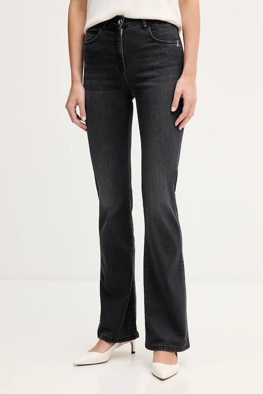 Τζιν παντελόνι Patrizia Pepe μαύρο CP0937.D1HIN