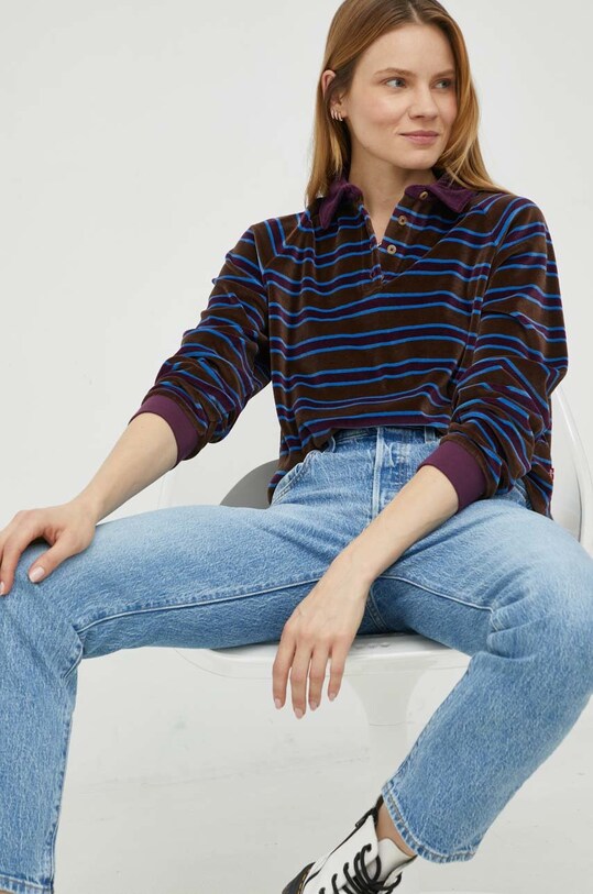 Rifle Levi's 501 12501.0415 modrá SS24