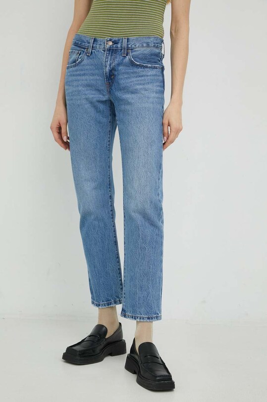 Levi's jeansi Middy A4690.0002 albastru AW23