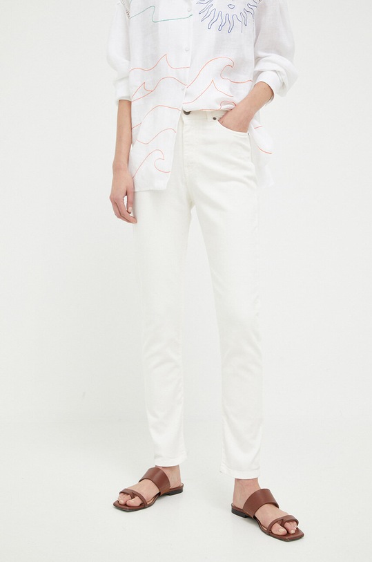 Twinset jeansy beżowy 231TP2560