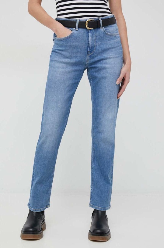 Pepe Jeans jeansy Mary Planet friendly turkusowy PL204164GW3.000