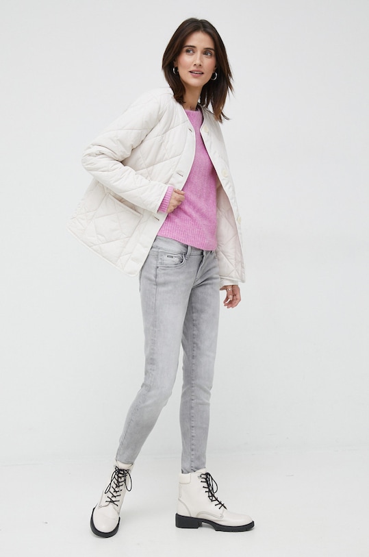 Pepe Jeans jeansy Soho PL204174UF6.000 szary SS23