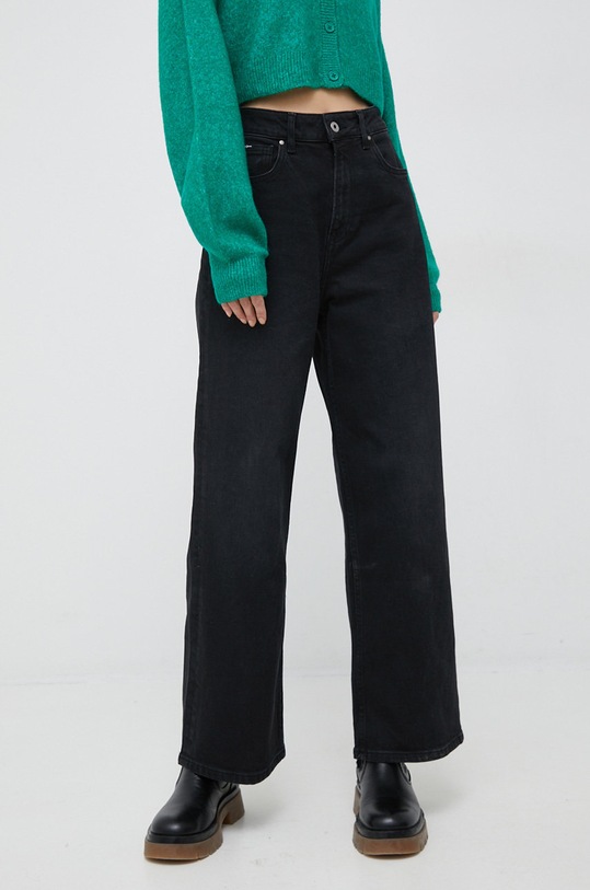 Pepe Jeans jeansy Lexa Planet friendly czarny PL204162XF1.000