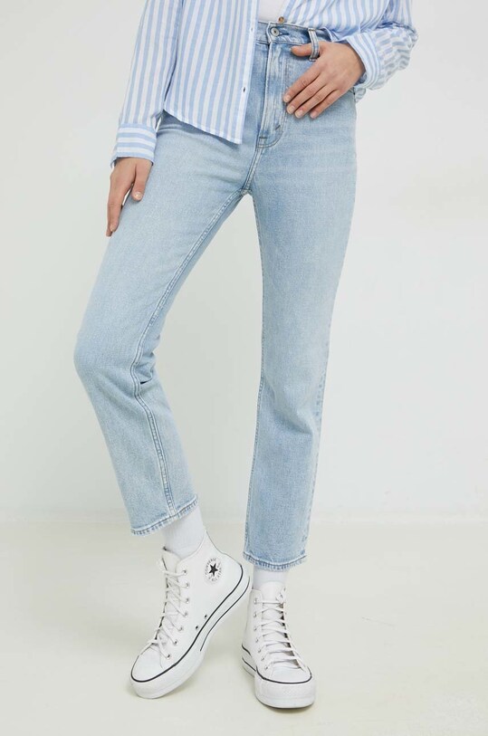 Džíny Abercrombie & Fitch modrá KI155.3042.280