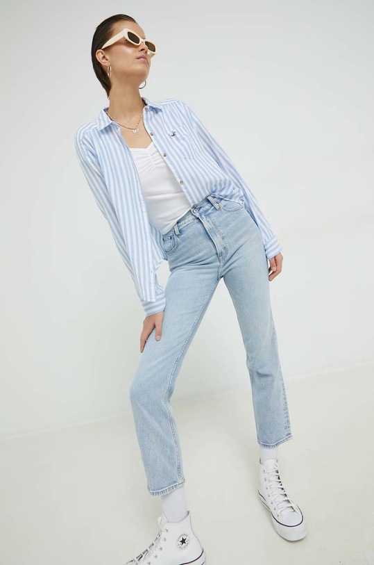 Abercrombie & Fitch jeansy KI155.3042.280 niebieski SS23