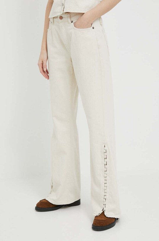 Pepe Jeans jeansy Planet friendly beżowy PL2044192.000