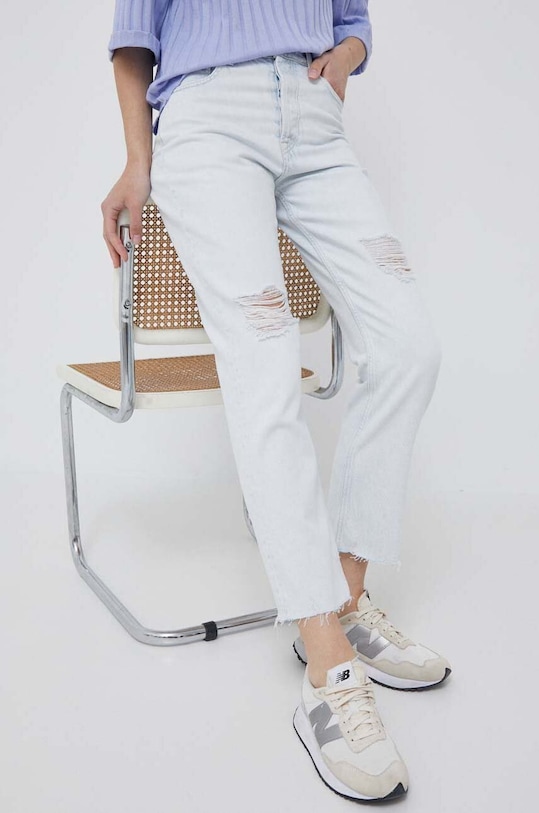 Pepe Jeans jeansy Celyn Sky Planet friendly niebieski PL2044108.000