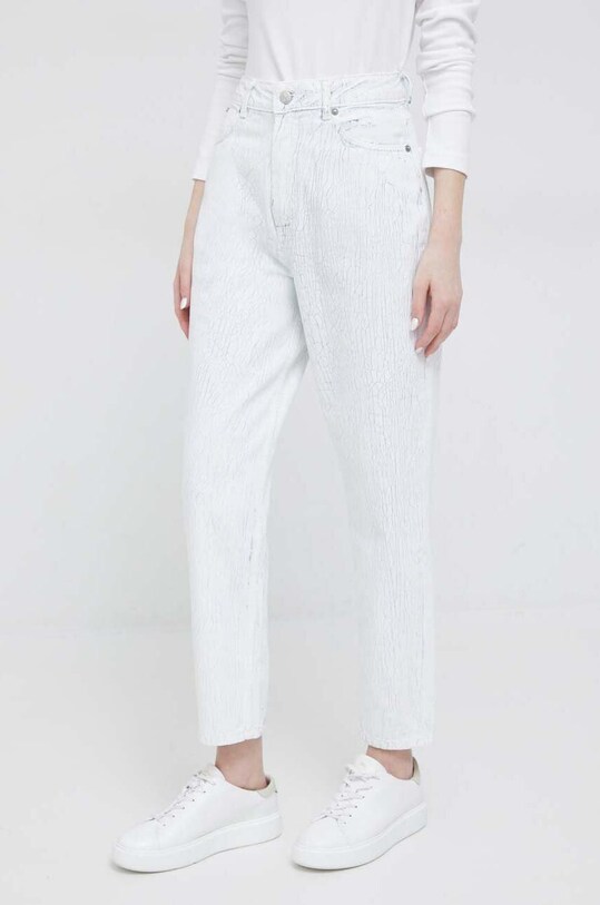 Rifle Pepe Jeans Planet friendly biela PL2044218.000